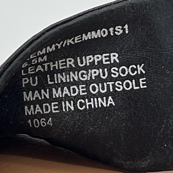 Steve Madden Leather Ankle Strap Sandals. 6.5M - Picture 7 of 8